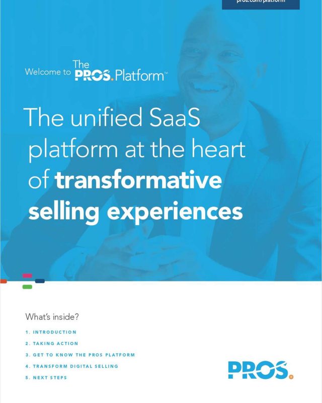 The unified SaaS platform at the heart of transformative selling experiences