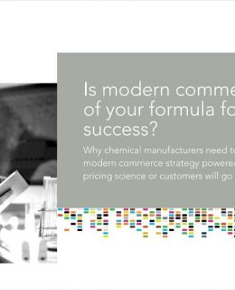 Chemical Manufacturers: Is Modern Commerce Part of Your Formula for Success?