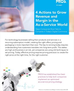 4 Actions to Grow Revenue and Margin in the As-a-Service World