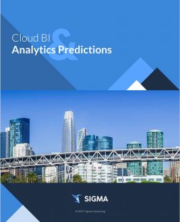 2019 Cloud BI & Analytics Predictions