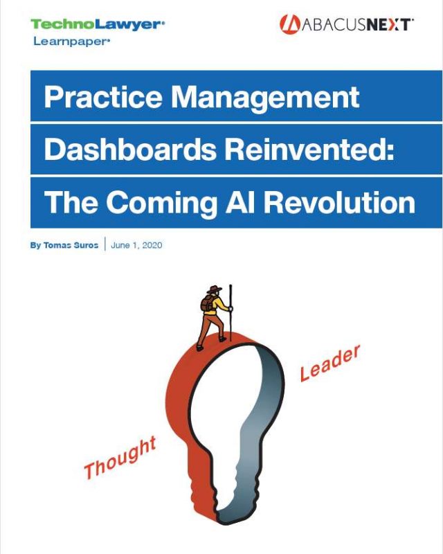 Practice Management Dashboards: The Coming AI Revolution