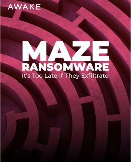 Maze Ransomware - It's Too Late If They Exfiltrate