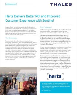 HERTA Security protège sa propriété intellectuelle, chiffre ses données et crée de nouveaux modèles de revenus en remplaçant son système de distribution de licences conçu en interne par Thales
