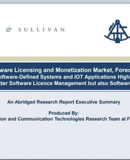 Rapporto Gratuito/ Free Report : Frost & Sullivan: Global Software Licensing and Monetization Market, Forecast to 2025