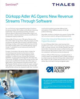 DürKopp Adler AG Opens New Revenue Streams through Software
