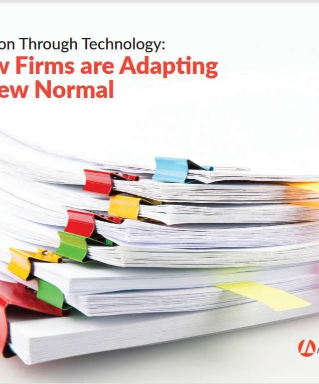 Transformation Through Technology: How Law Firms are Adapting to the New Normal