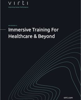 Immersive Training For Healthcare & Beyond
