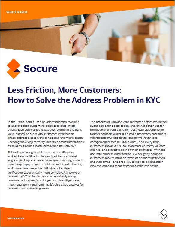Addressing the Difficulty with Resolving Address for KYC