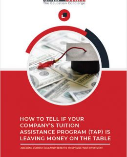 How To Tell If Your Company's Tuition Assistance Program (TAP) Is Leaving Money On The Table