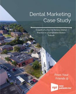 Growth of a Fee For Service Dental Practice in a Competitive Market