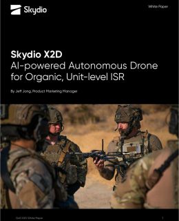 Skydio X2D: AI-powered Autonomous Drone for Organic, Unit-level ISR