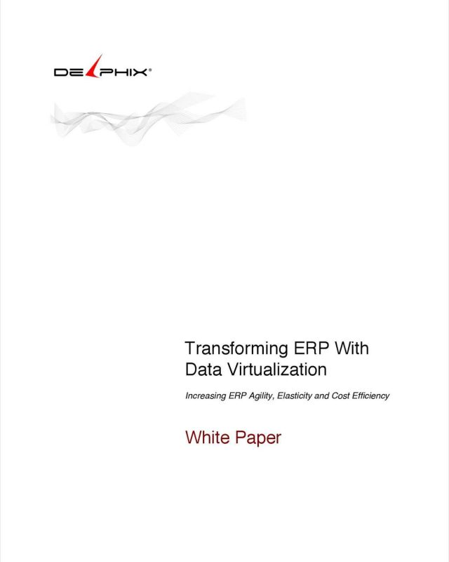 Transforming ERP with Data Virtualization