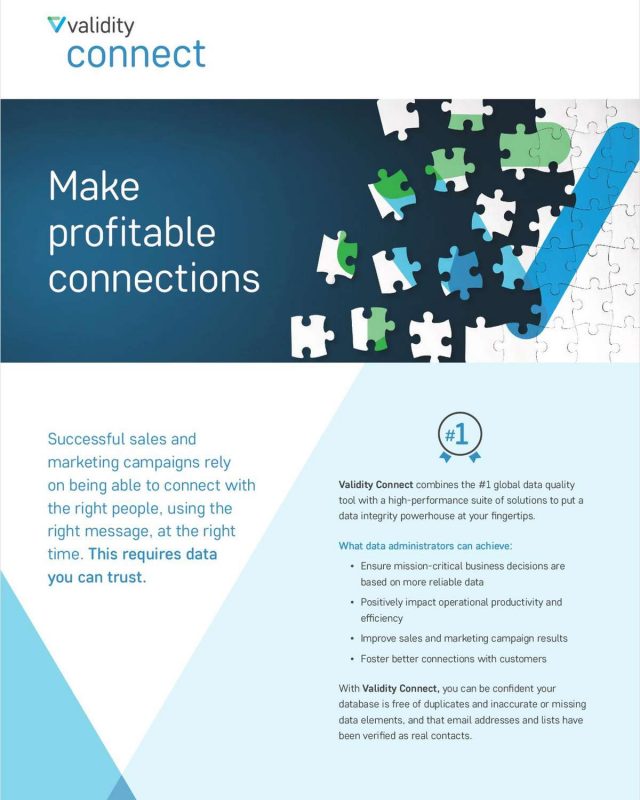 Make Profitable Connections