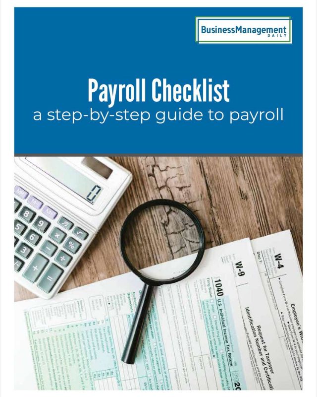 Payroll Checklist