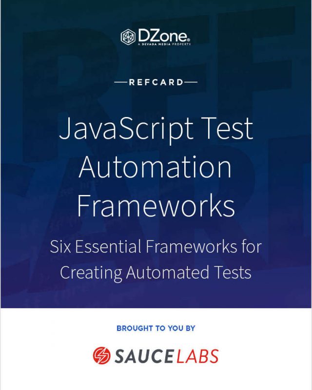 JavaScript Test Automation Frameworks