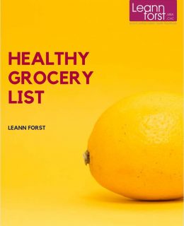 Healthy Grocery List