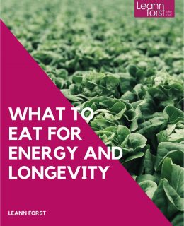 What to Eat for Energy and Longevity