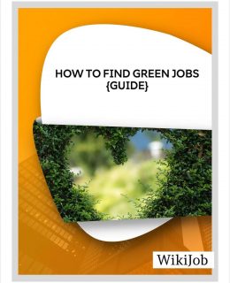 How to Find Green Jobs