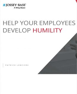 Help Your Employees Develop Humility