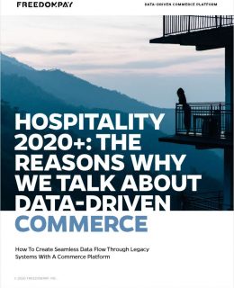 Hospitality 2020+ The Reasons Why We Talk About Data-Driven Commerce