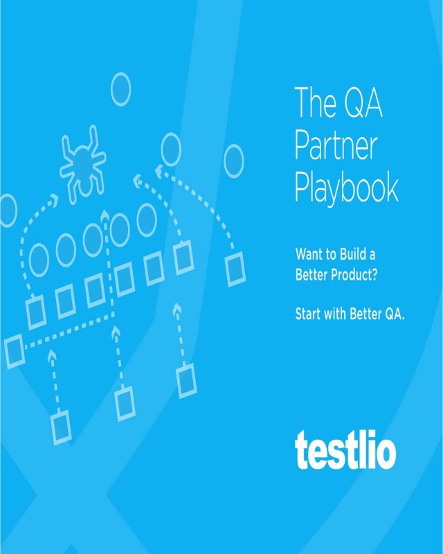 The QA Partner Playbook