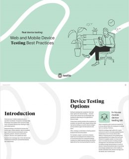 Web & Mobile Device Testing Best Practices