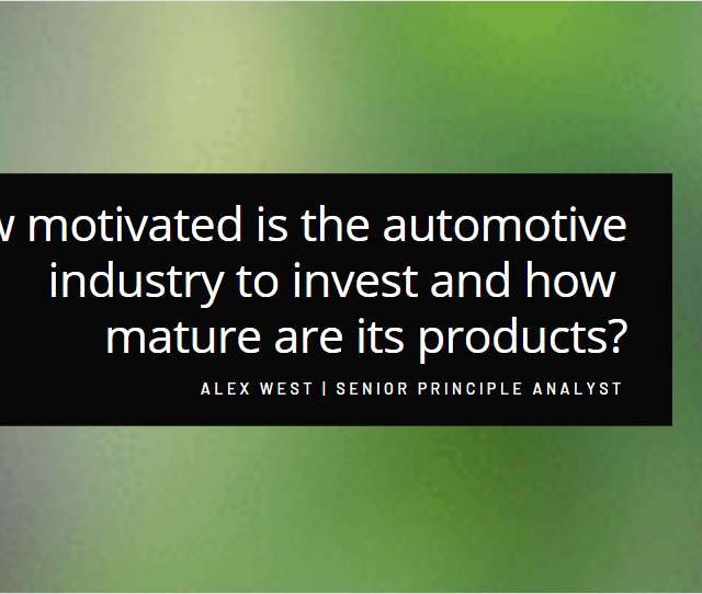 Drivers for Sustainability in Automotive Manufacturing