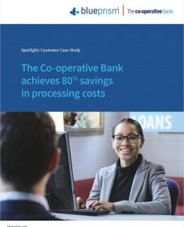 The Co-operative Banking Group Achieves 80% Savings in Processing Costs