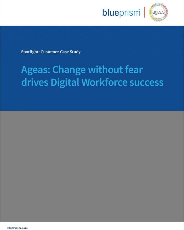 Ageas: Change without Fear Drives Digital Workforce Success