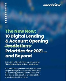The New Now: Digital Lending & Account Opening Priorities