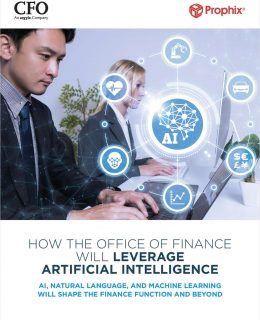 How the Office of Finance Will Leverage Artificial Intelligence