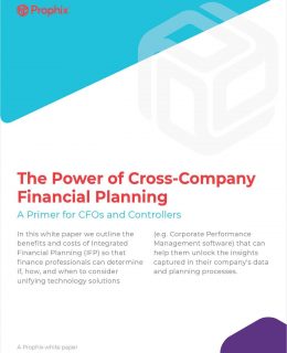 The Power of Effectively Integrating a Company's Data and Financial Planning