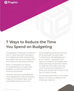 7 Ways to Reduce the Time You Spend on Budgeting