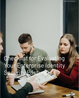 Checklist for Evaluating Your Enterprise Identity Security Posture