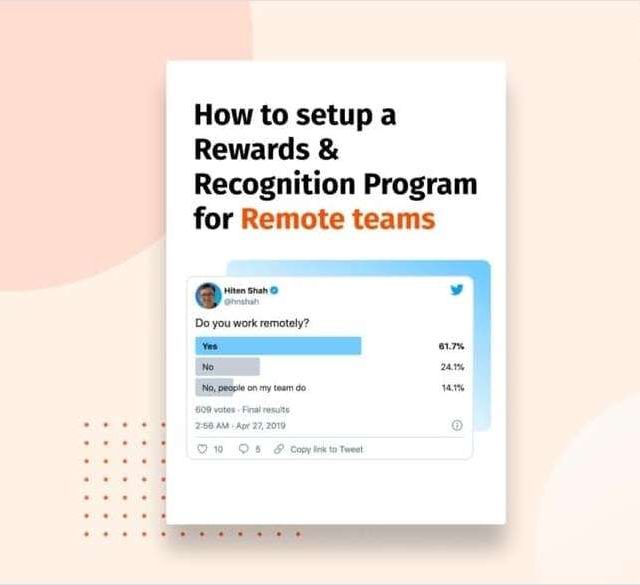 Guide to setup a Rewards & Recognition Program for Remote teams