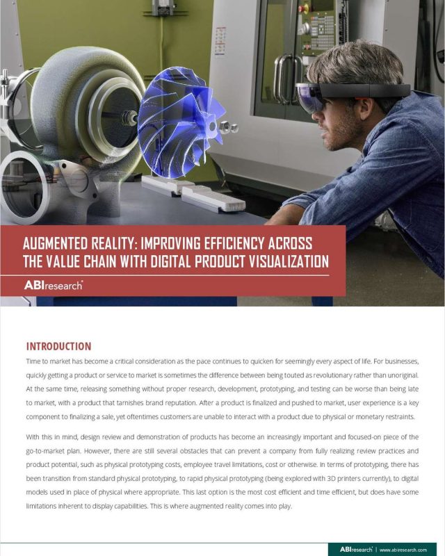 Improving Efficiency Across the Value Chain with Digital Product Visualization