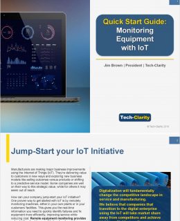 Quick Start Guide: Monitoring Equipment with IoT