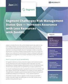 Segment Challenges Risk Management Status Quo with ZenGRC