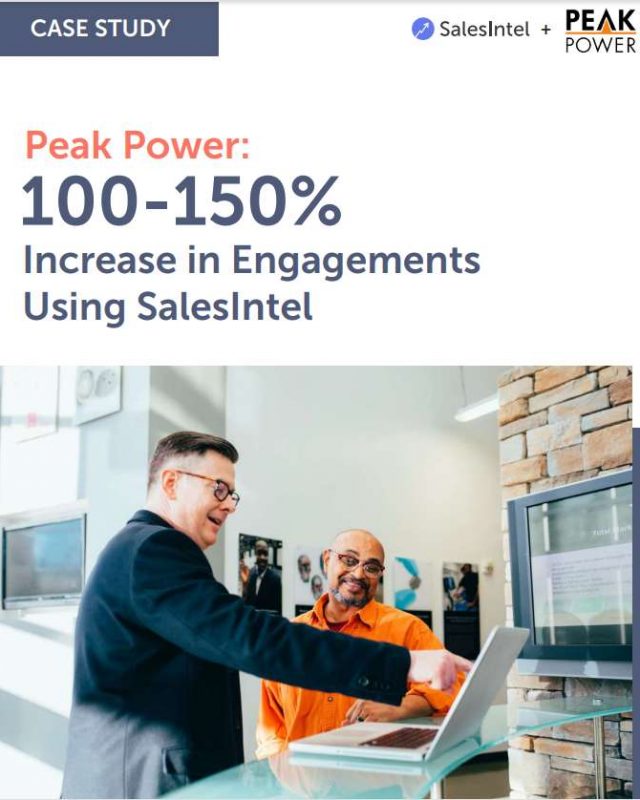 How Switching B2B Contact Data Providers Increased Peak Power's Prospect Engagement Rate by 150%