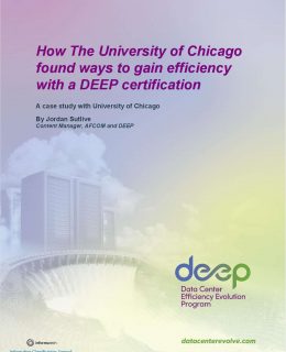 How The University of Chicago found ways to gain efficiency with a DEEP certification