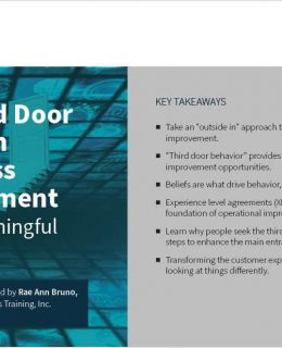 The Third Door Approach to Process Improvement