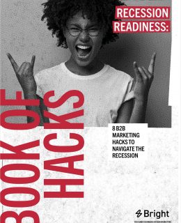 Recession readiness: Book of marketing hacks