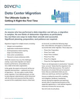 Data Center Migration: The Ultimate Guide  to Getting It Right