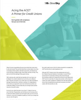 Acing the ACET: A Primer for Credit Unions