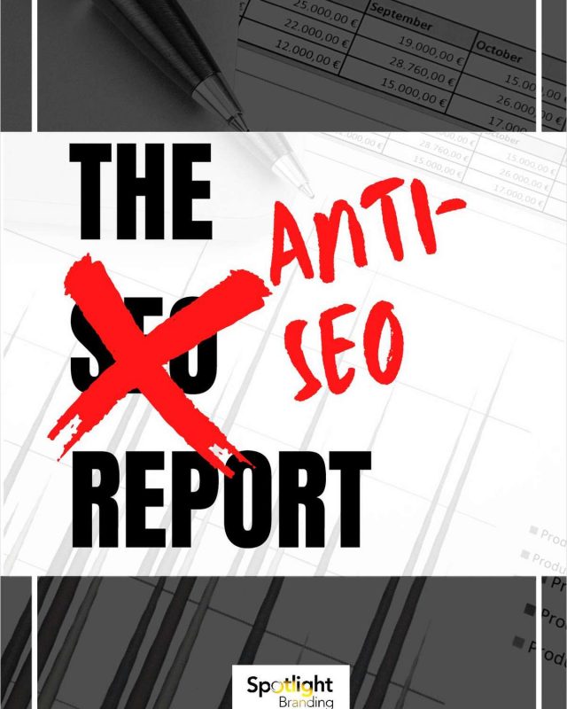 The Anti-SEO Report