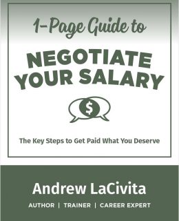 The One-Page Guide to Negotiate Your Salary