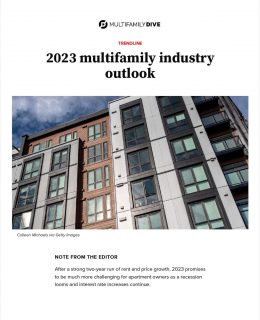 Multifamily Dive Outlook on 2023
