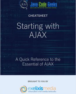 Starting With AJAX Cheatsheet
