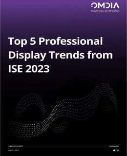Top 5 Professional Display Trends from ISE 2023