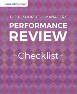 Performance Review Checklist from ResourcefulManager
